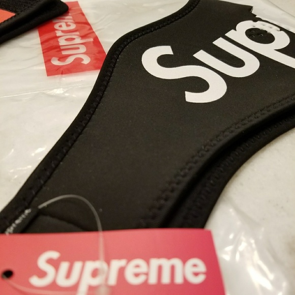 Supreme Other Black Supreme Face Mask Poshmark